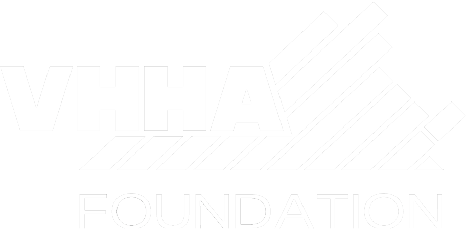 vhha white logo